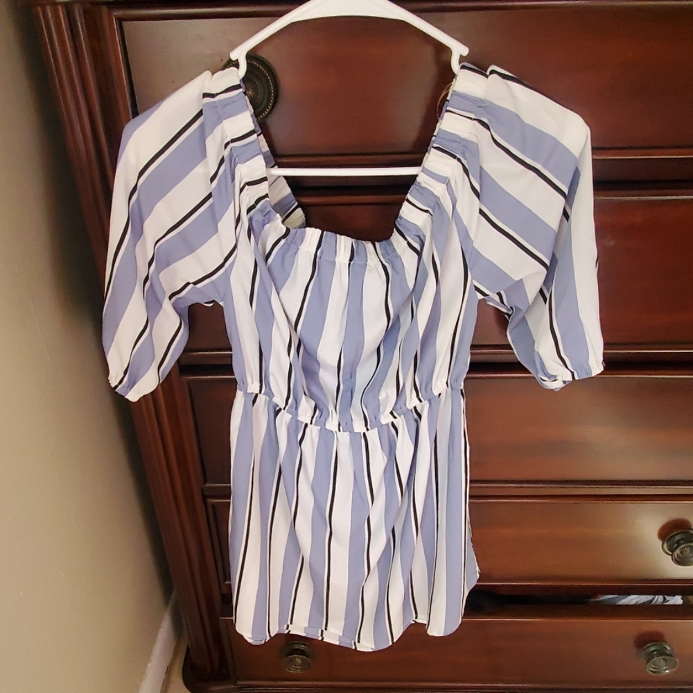 Off the shoulder dress